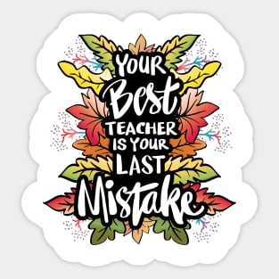 Best Teacher Gift #4 Sticker